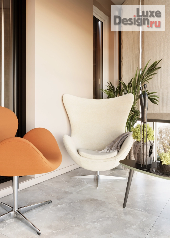 Дизайн интерьера четырехкомнатной квартиры "Стильная квартира в жк Династия" (фото 23)