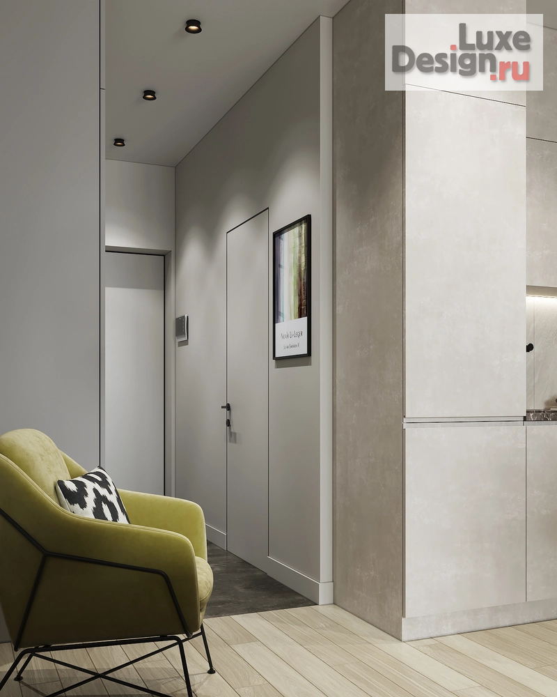 Дизайн интерьера квартиры студии "Студия с видом на Москву-сити в ЖК Headliner" (фото 12)