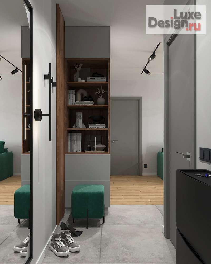 Дизайн интерьера двухкомнатной квартиры "Маленькая квартира во вторичке на Щукинской" (фото 18)