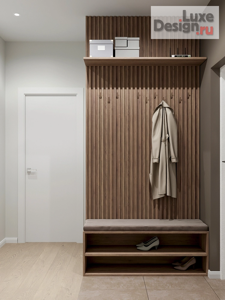 Дизайн интерьера двухкомнатной квартиры "ЖК Некрасовка Парок" (фото 11)