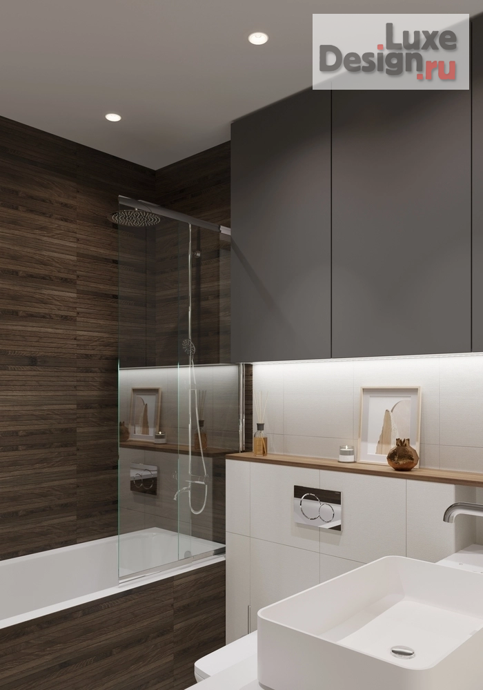 Дизайн интерьера четырехкомнатной квартиры "Стильная квартира в жк Династия" (фото 15)