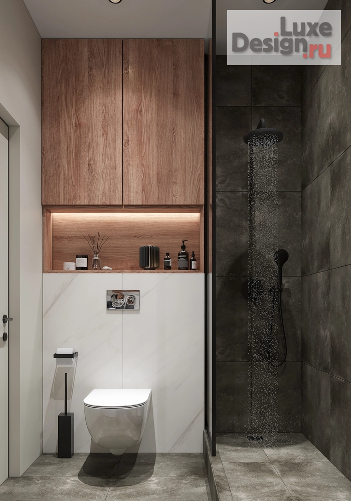 Дизайн интерьера квартиры студии "Студия с видом на Москву-сити в ЖК Headliner" (фото 14)