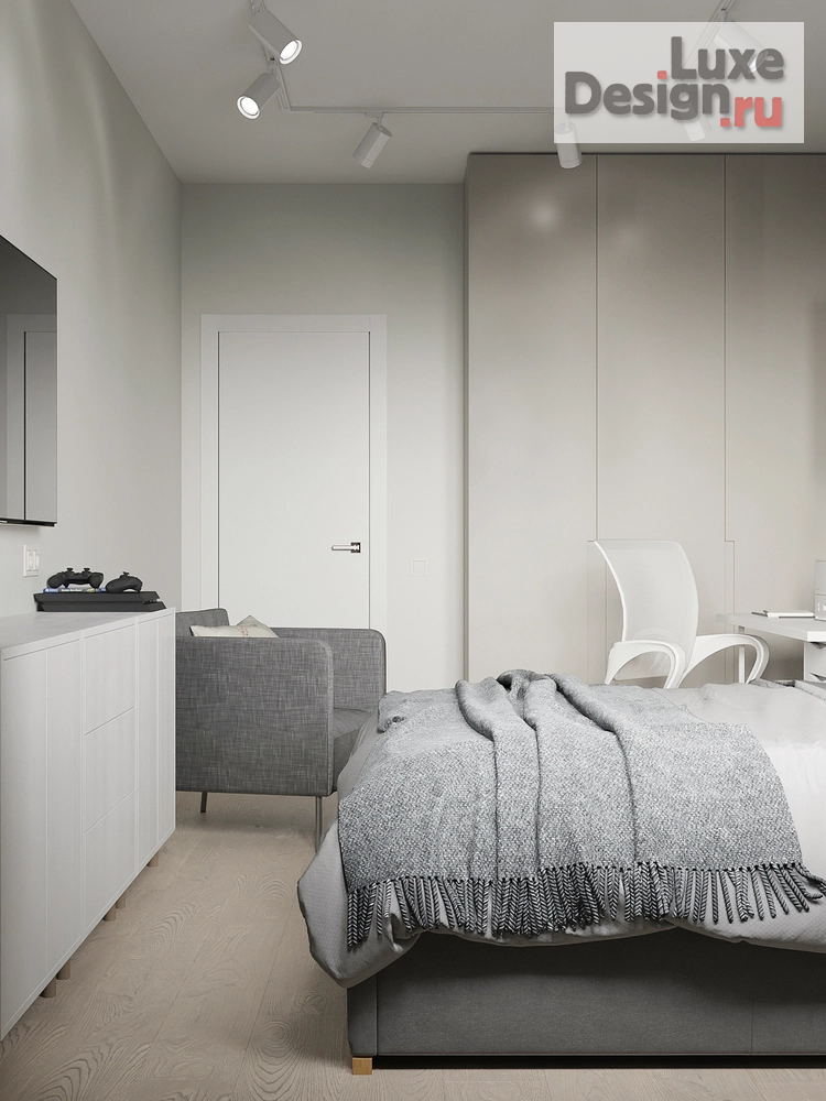 Дизайн интерьера двухкомнатной квартиры "ЖК Некрасовка Парок" (фото 14)