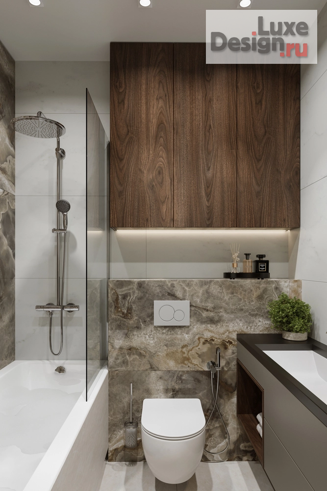 Дизайн интерьера трехкомнатной квартиры "Современная квартира ЖК Onyx Deluxe" (фото 53)