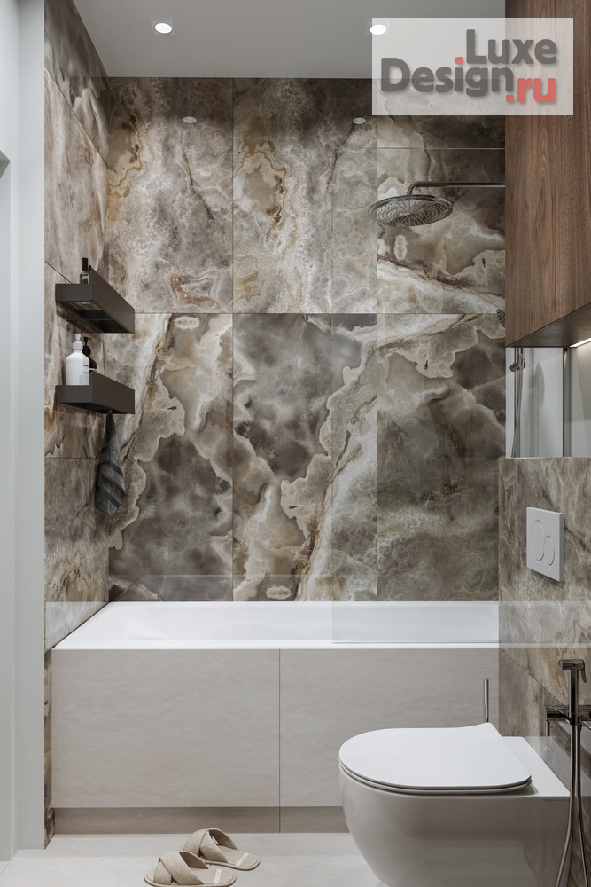 Дизайн интерьера трехкомнатной квартиры "Современная квартира ЖК Onyx Deluxe" (фото 55)