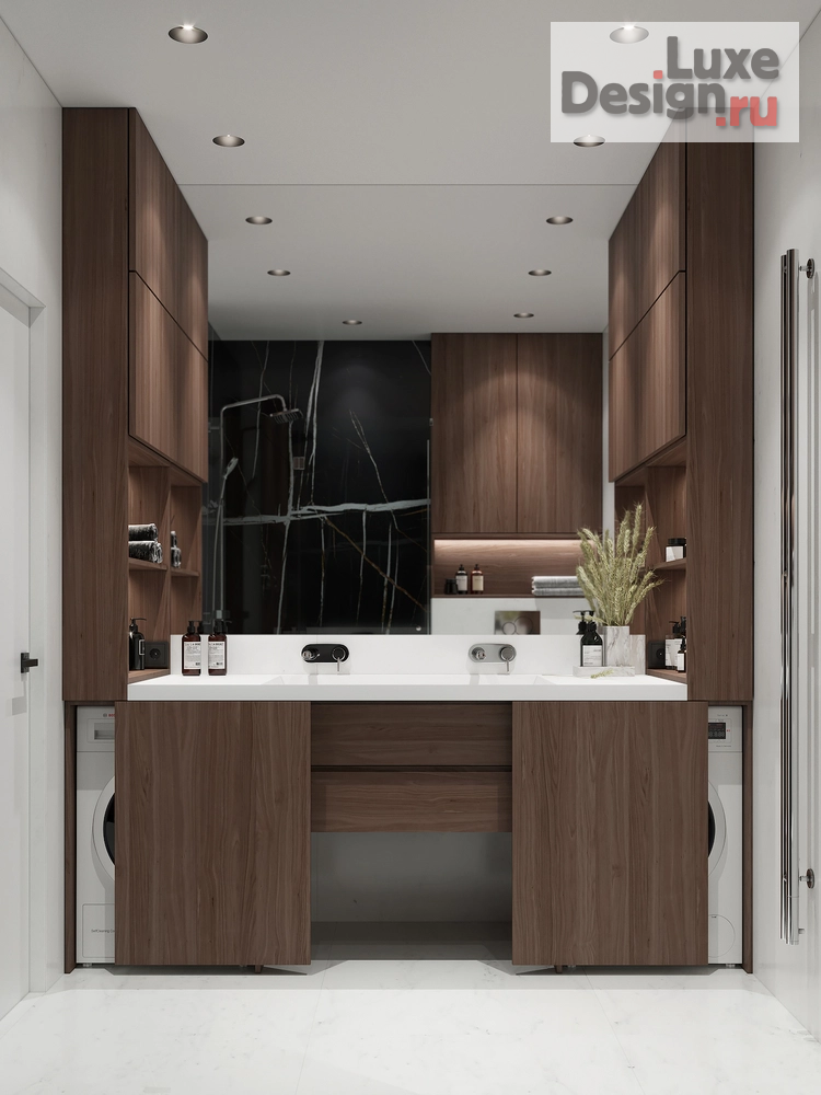 Дизайн интерьера квартиры студии "Мужской интерьер студии в ЖК Видный город" (фото 11)