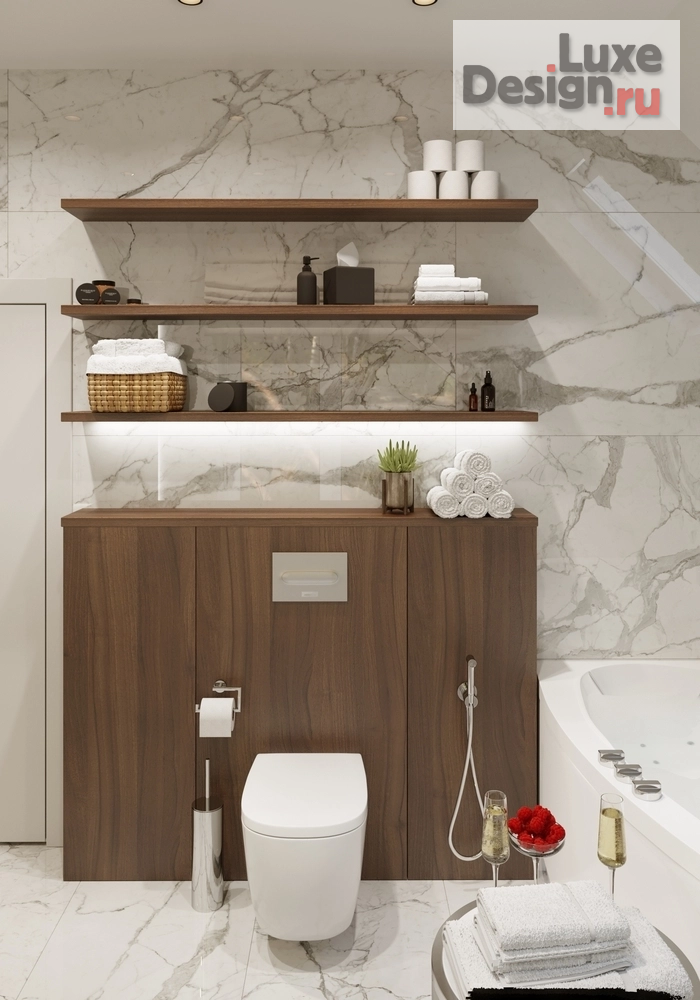 Дизайн интерьера загородного дома "КП Greenwood, проект частного дома, 152 кв.м" (фото 49)