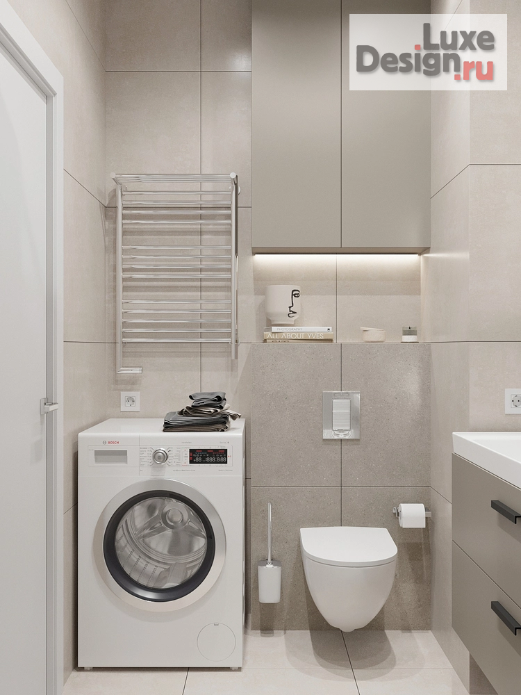 Дизайн интерьера двухкомнатной квартиры "ЖК Некрасовка Парок" (фото 3)