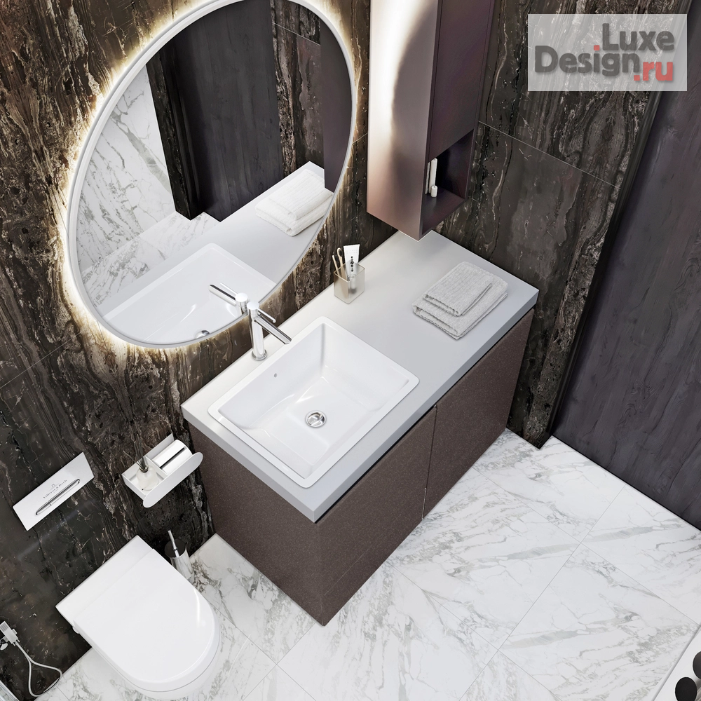 Дизайн интерьера трехкомнатной квартиры "ЖК "БЕРЕГОВОЙ"" (фото 14)