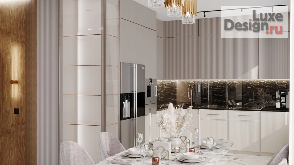 Дизайн интерьера трехкомнатной квартиры "ЖК "БЕРЕГОВОЙ"" (фото 7)