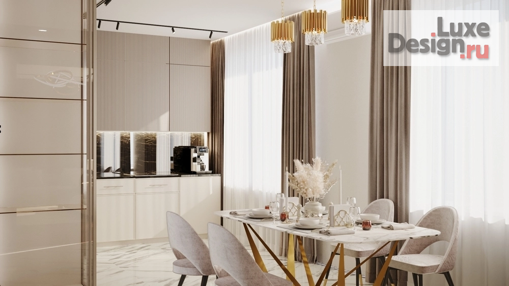 Дизайн интерьера трехкомнатной квартиры "ЖК "БЕРЕГОВОЙ"" (фото 8)