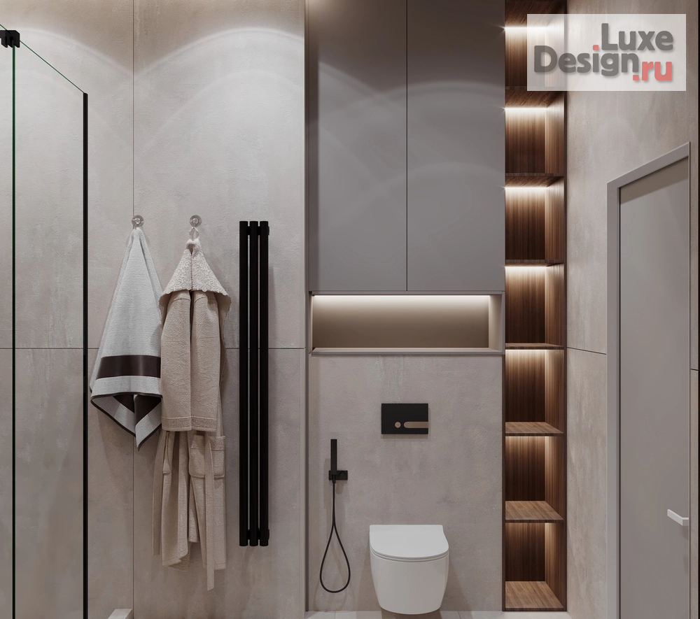 Дизайн интерьера апартаментов "NEVA TOWERS" (фото 8)