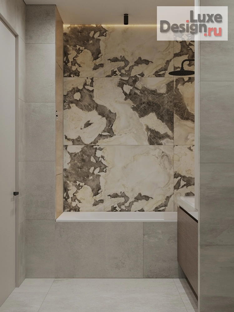 Дизайн интерьера однокомнатной квартиры "Квартира 44 м2 ЖК RIVER SKY" (фото 13)