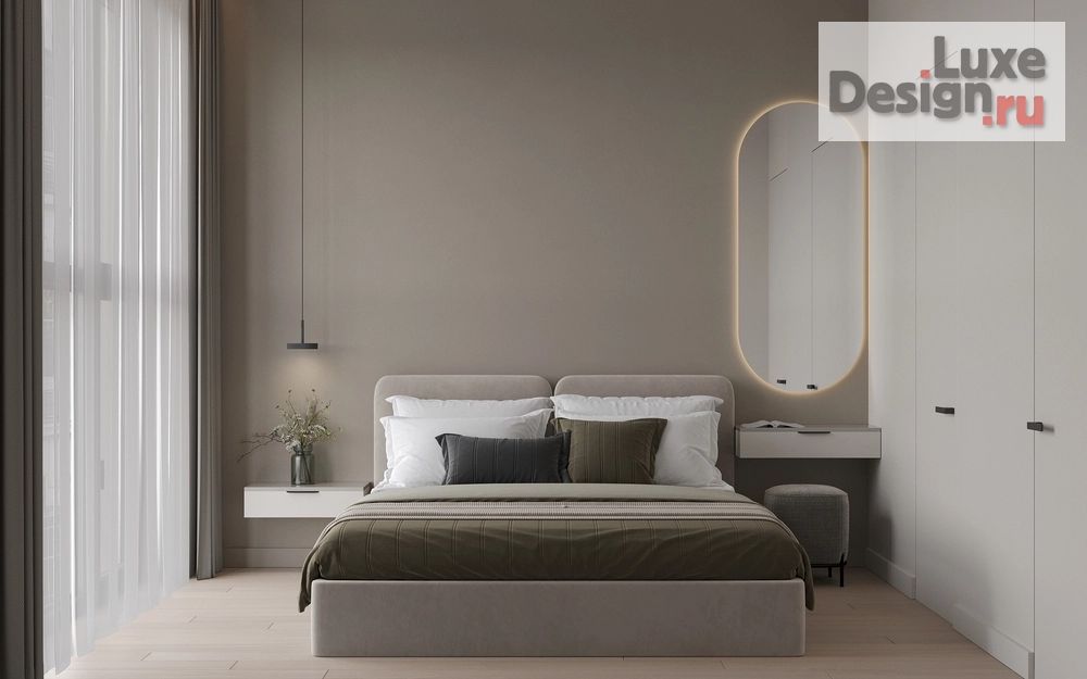 Дизайн интерьера трехкомнатной квартиры "Квартира 95 м2 ЖК RIVER SKY. " (фото 13)