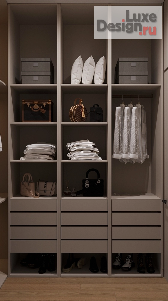 Дизайн интерьера двухкомнатной квартиры "Квартира 75 м2 ЖК RIVER SKY" (фото 13)