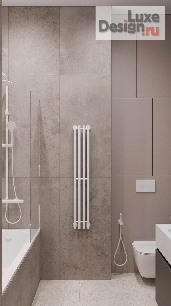 Дизайн интерьера двухкомнатной квартиры "Квартира 75 м2 ЖК RIVER SKY" (фото 18)