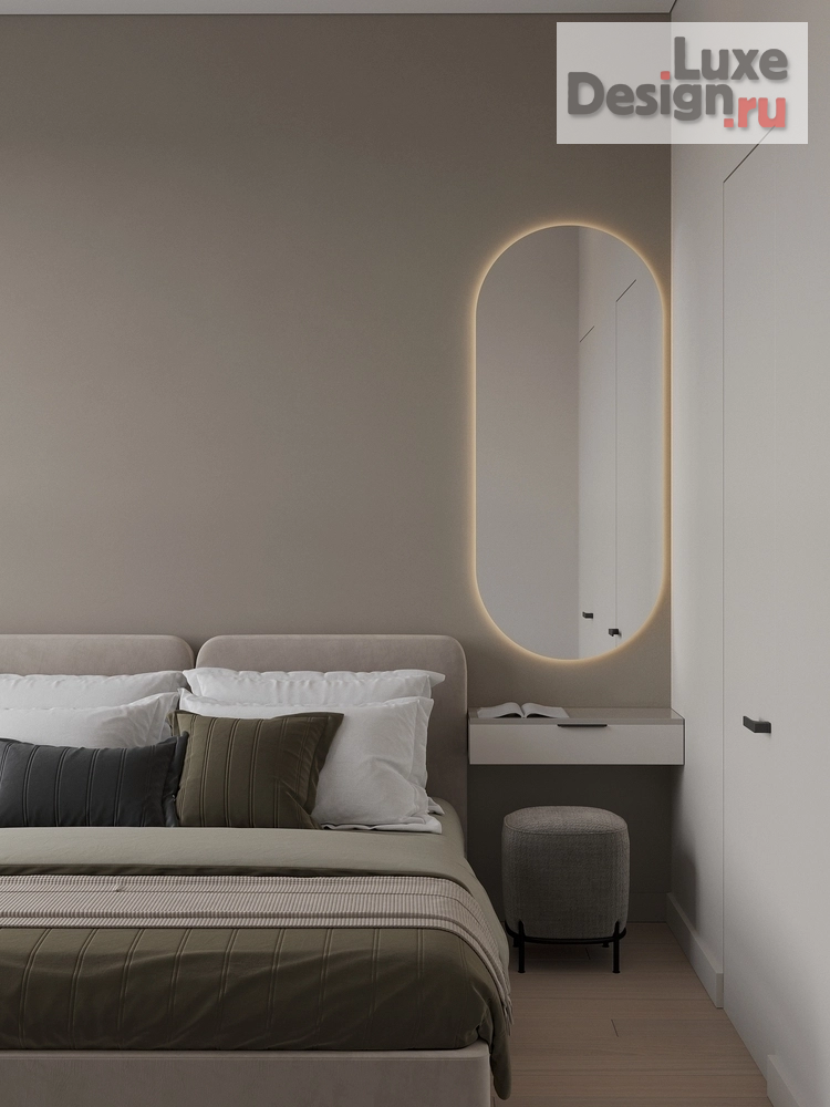 Дизайн интерьера трехкомнатной квартиры "Квартира 95 м2 ЖК RIVER SKY. " (фото 25)