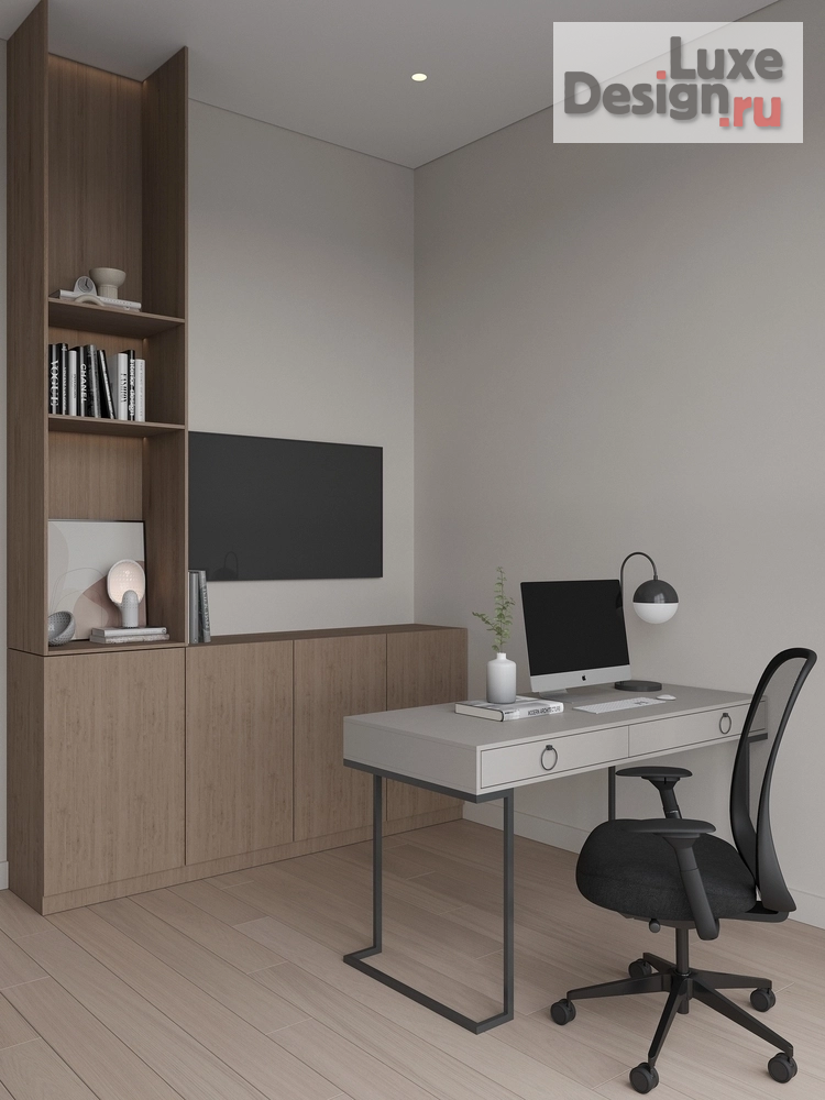 Дизайн интерьера трехкомнатной квартиры "Квартира 95 м2 ЖК RIVER SKY. " (фото 7)