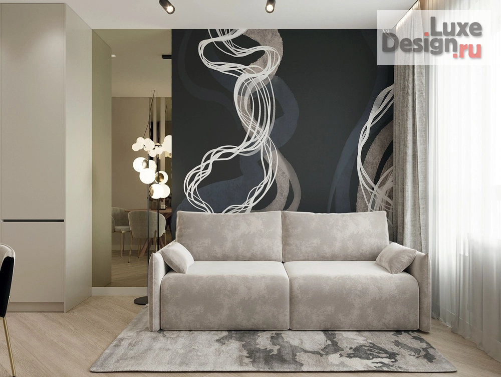 Дизайн интерьера квартиры "ЖК LEVEL ПРИЧАЛЬНЫЙ" (фото 3)