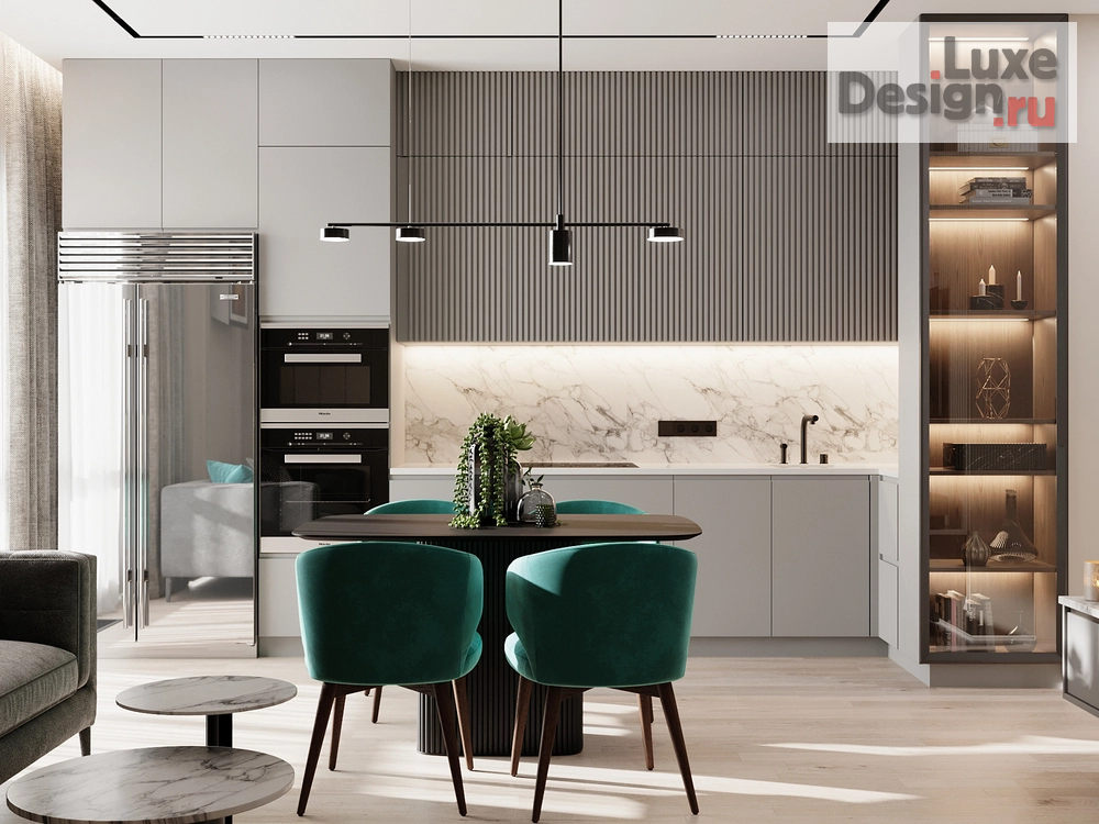 Дизайн интерьера трехкомнатной квартиры "Проект в ЖК "WEST GARDEN"" (фото 4)