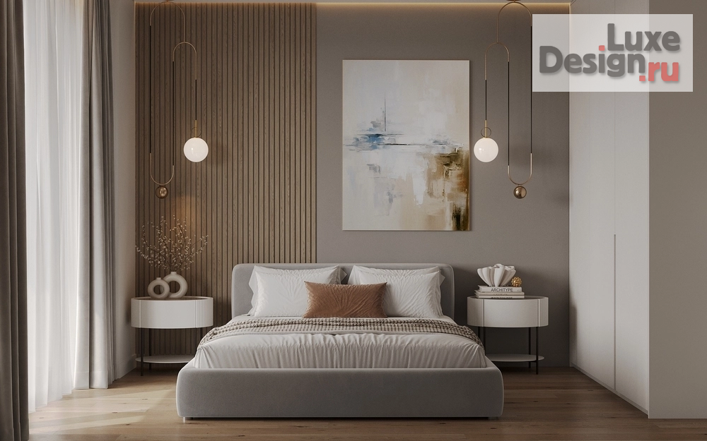 Дизайн интерьера однокомнатной квартиры "Квартира 44 м2 ЖК RIVER SKY" (фото 3)