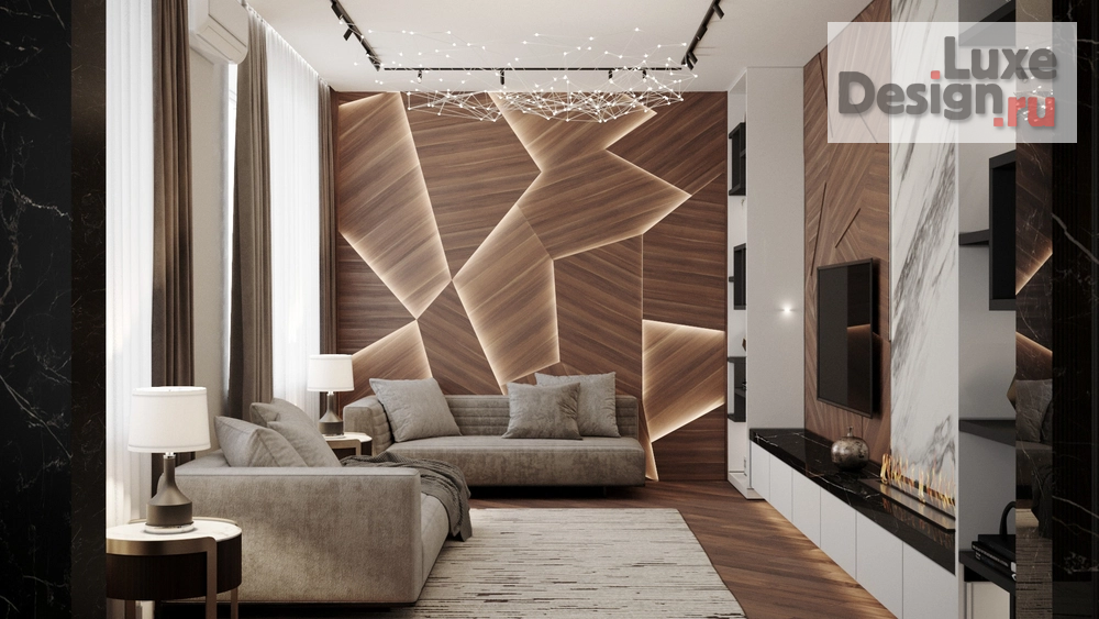 Дизайн интерьера трехкомнатной квартиры "ЖК "БЕРЕГОВОЙ"" (фото 1)