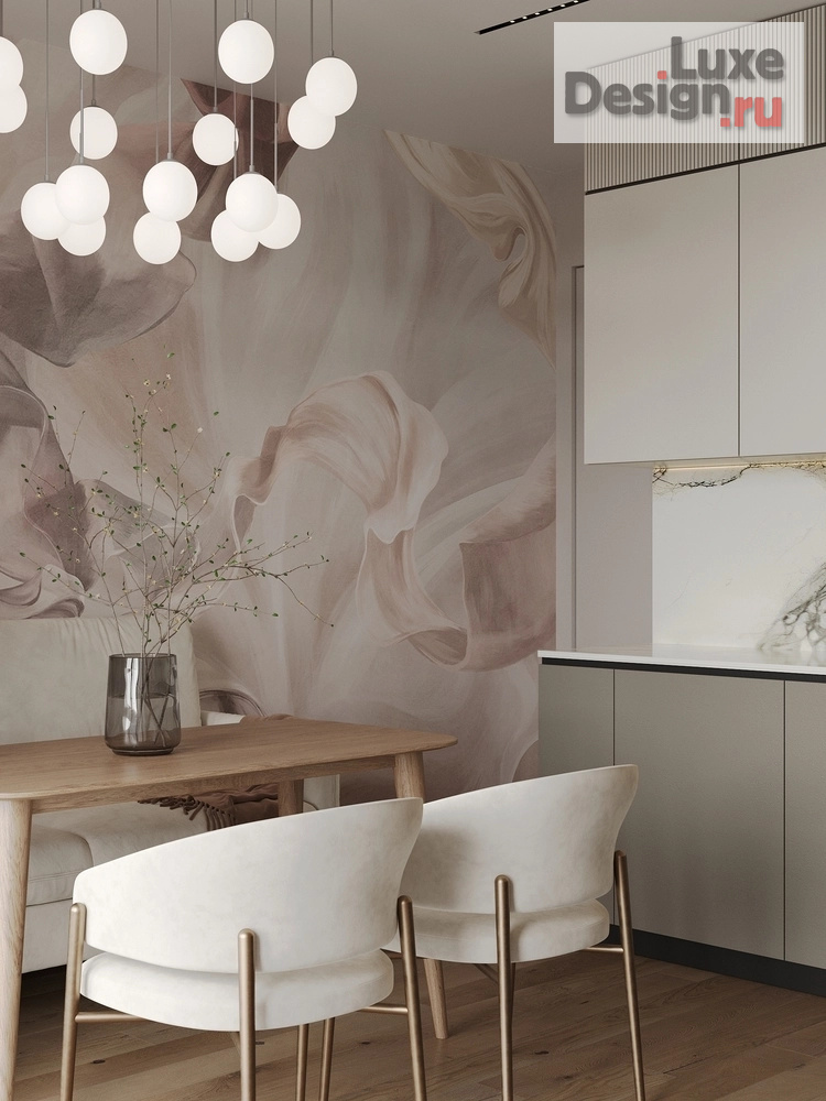 Дизайн интерьера однокомнатной квартиры "Квартира 44 м2 ЖК RIVER SKY" (фото 7)