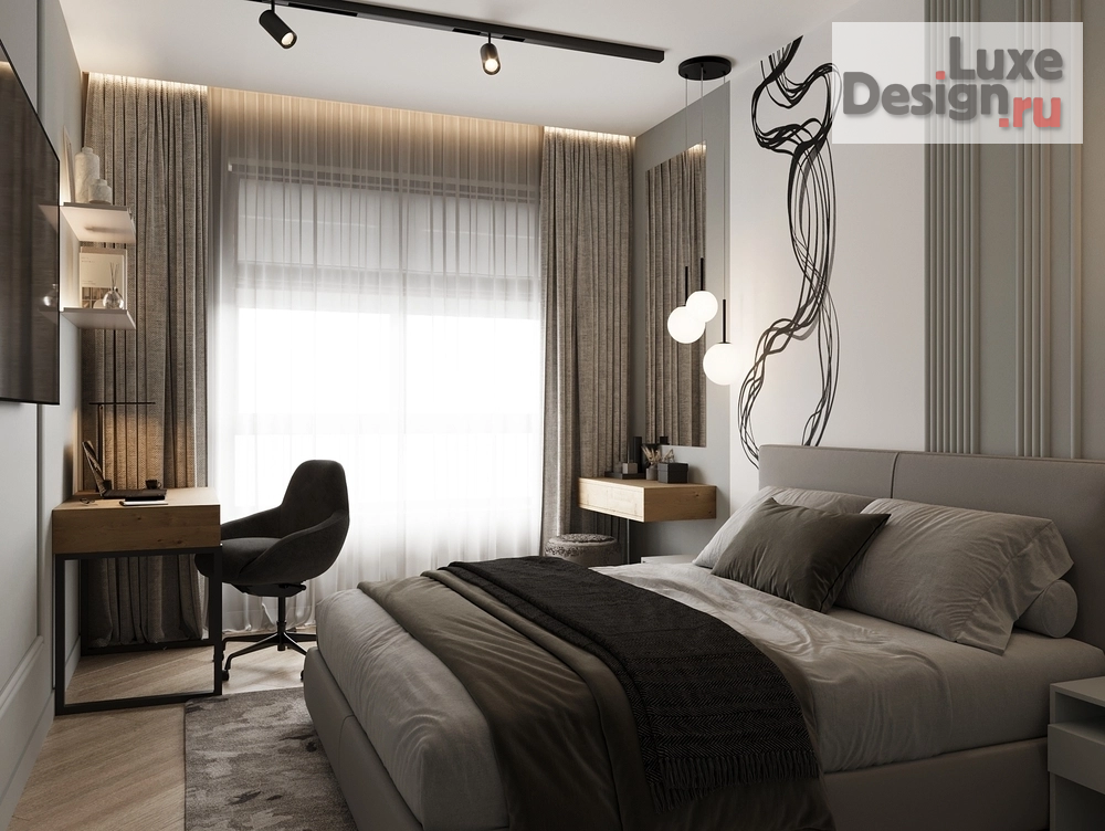 Дизайн интерьера квартиры "ЖК LEVEL ПРИЧАЛЬНЫЙ" (фото 7)