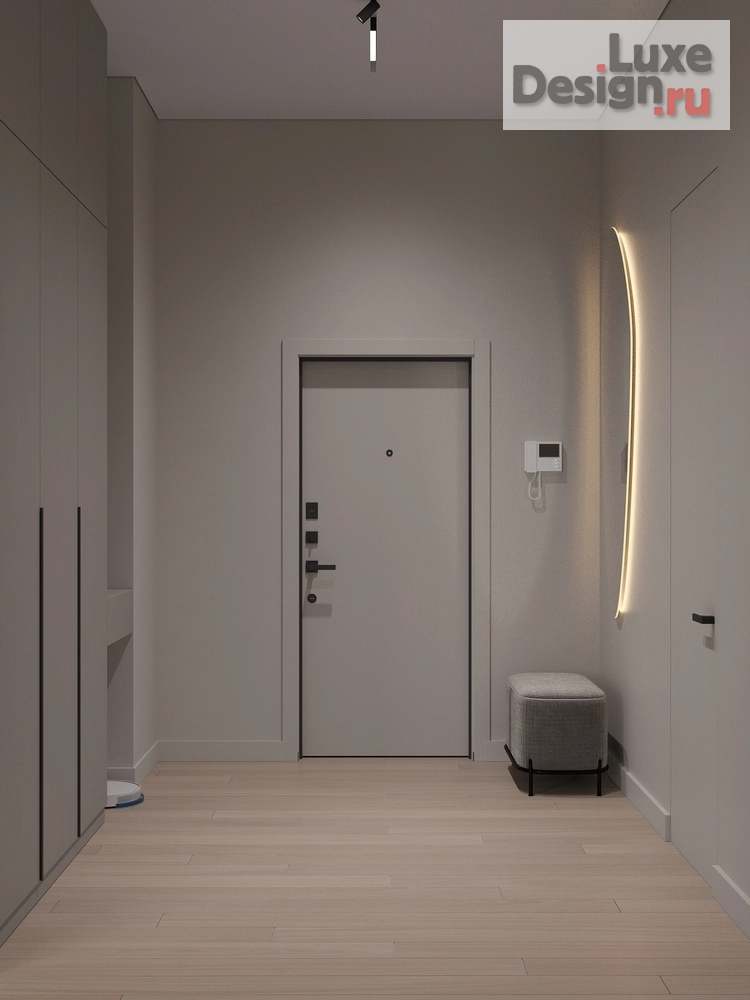 Дизайн интерьера трехкомнатной квартиры "Квартира 95 м2 ЖК RIVER SKY. " (фото 9)