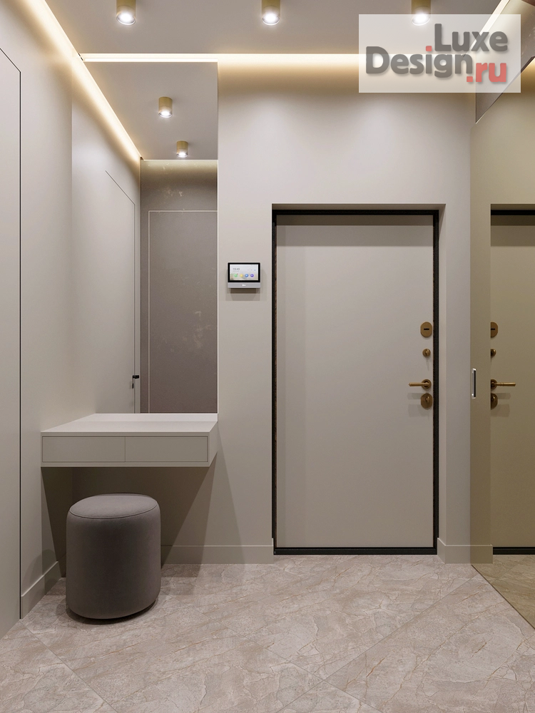 Дизайн интерьера квартиры "ЖК LEVEL ПРИЧАЛЬНЫЙ" (фото 9)