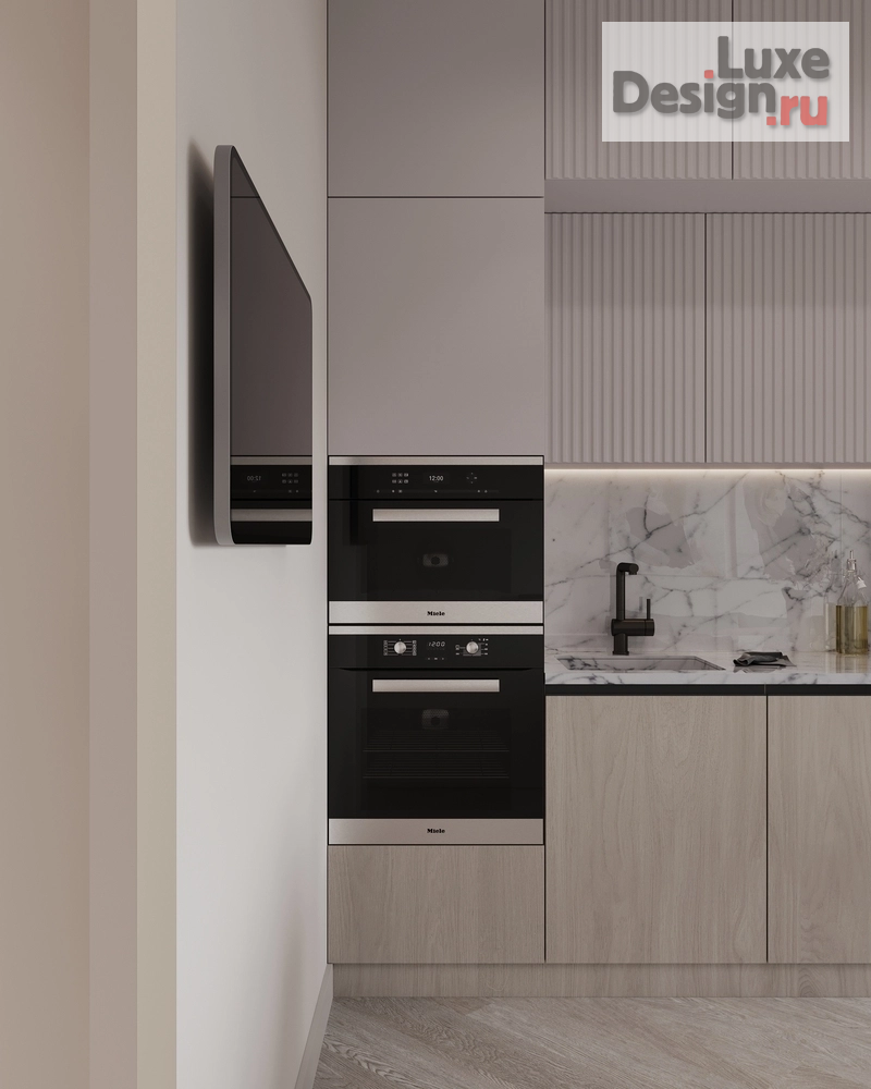 Дизайн интерьера двухкомнатной квартиры "ЖК ALIA" (фото 13)