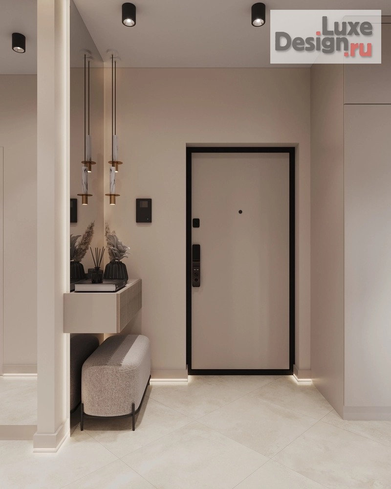 Дизайн интерьера двухкомнатной квартиры "ЖК ALIA" (фото 16)