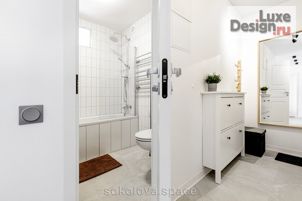 Дизайн интерьера трехкомнатной квартиры "Red Light" (фото 7)