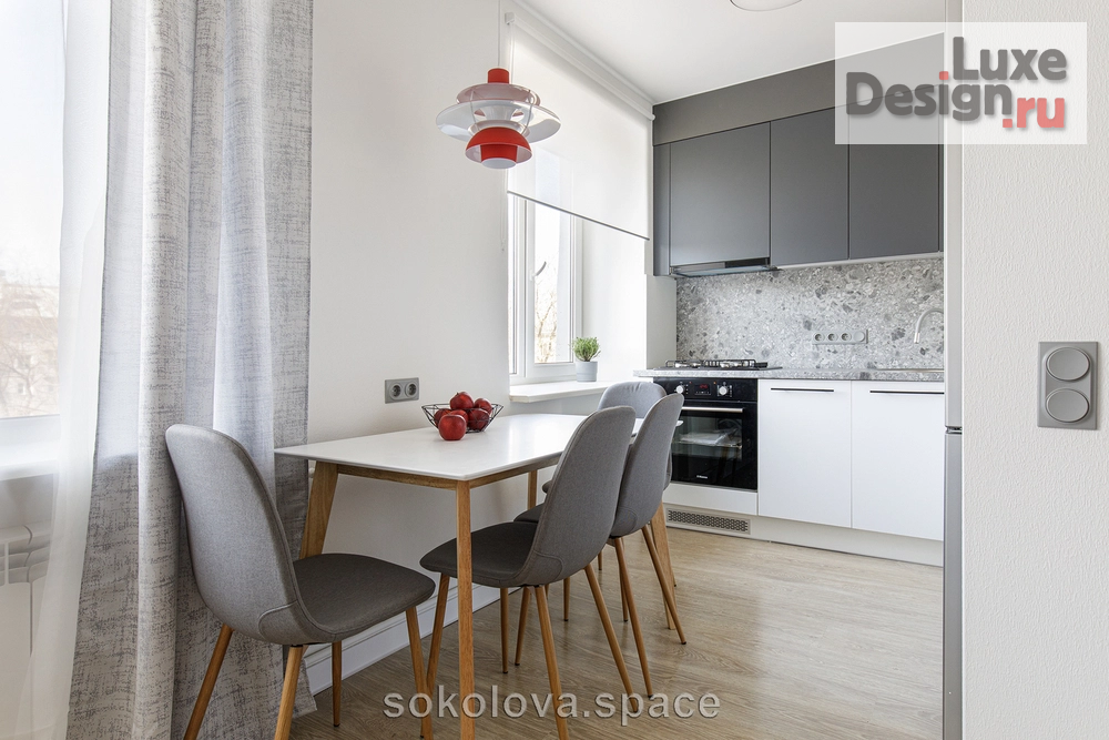 Дизайн интерьера трехкомнатной квартиры "Red Light" (фото 15)