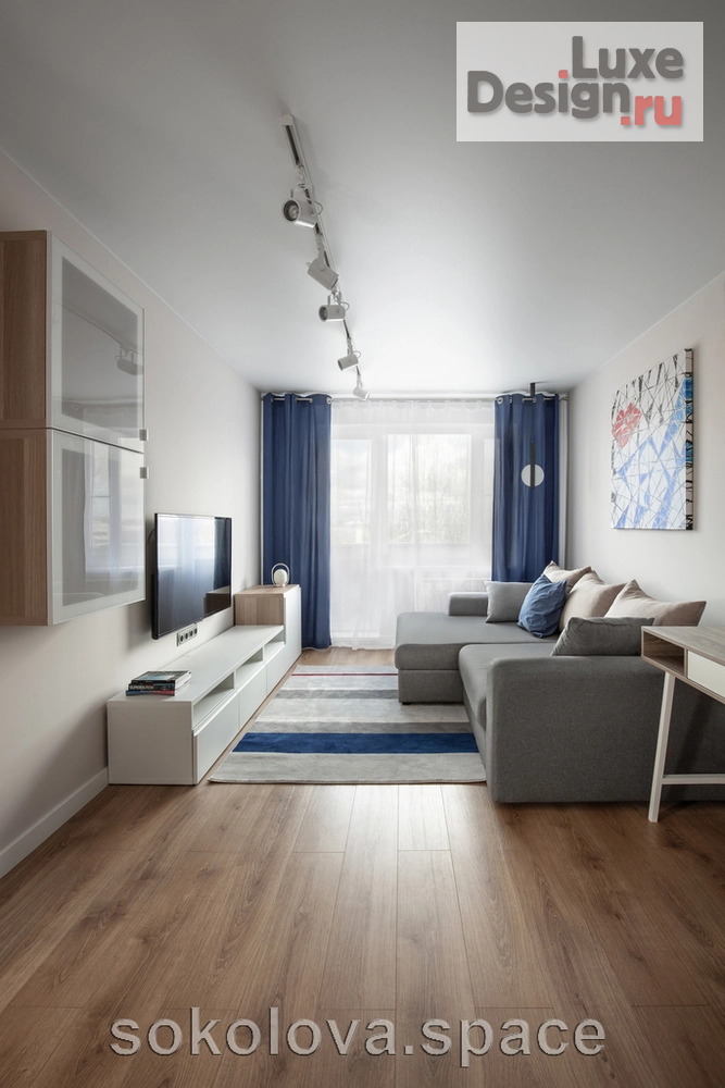 Дизайн интерьера трехкомнатной квартиры "Aviator" (фото 3)