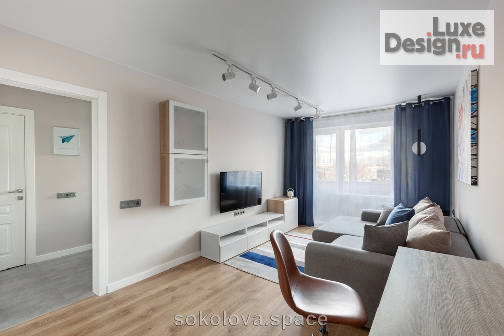 Дизайн интерьера трехкомнатной квартиры "Aviator" (фото 6)