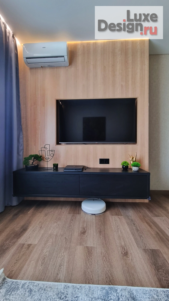 Дизайн интерьера двухкомнатной квартиры "Дизайн интерьера трехкомнатной квартиры "Интерьер квартиры 72 кв.м"" (фото 13)