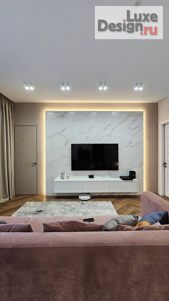 Дизайн интерьера коттеджа "Дизайн интерьера коттеджа "Дизайн интерьера коттеджа 90 кв.м"" (фото 1)