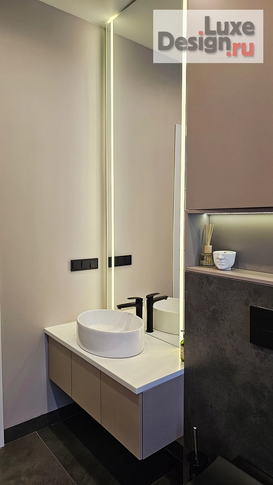 Дизайн интерьера коттеджа "Дизайн интерьера коттеджа "Дизайн интерьера коттеджа 90 кв.м"" (фото 22)