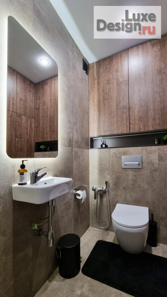 Дизайн интерьера двухкомнатной квартиры "Дизайн интерьера трехкомнатной квартиры "Интерьер квартиры 72 кв.м"" (фото 24)