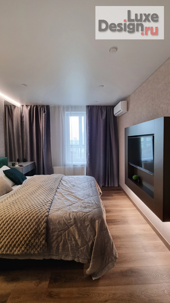 Дизайн интерьера двухкомнатной квартиры "Дизайн интерьера трехкомнатной квартиры "Интерьер квартиры 72 кв.м"" (фото 30)