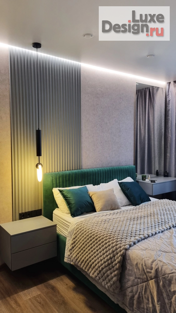 Дизайн интерьера двухкомнатной квартиры "Дизайн интерьера трехкомнатной квартиры "Интерьер квартиры 72 кв.м"" (фото 32)