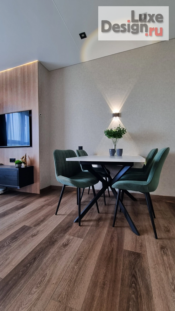 Дизайн интерьера двухкомнатной квартиры "Дизайн интерьера трехкомнатной квартиры "Интерьер квартиры 72 кв.м"" (фото 7)