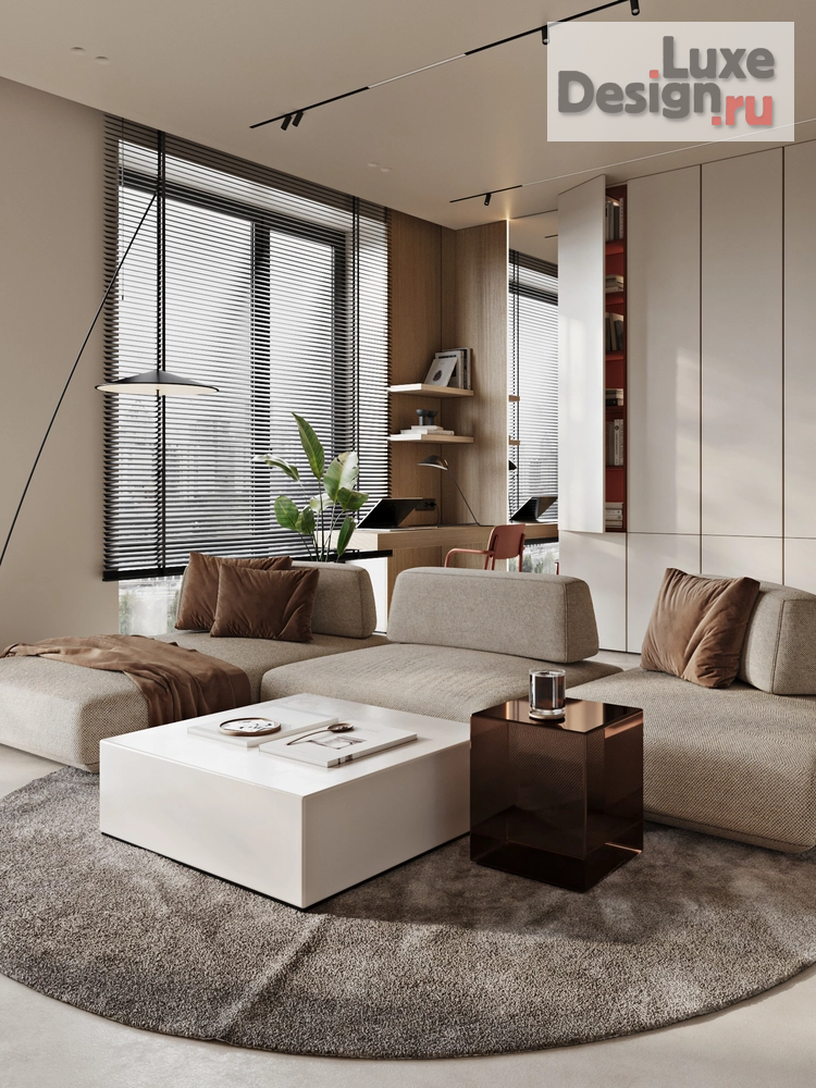 Дизайн интерьера однокомнатной квартиры "ЖК SLAVA" (фото 9)