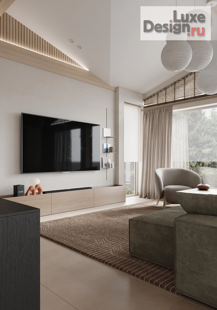 Дизайн интерьера загородного дома " Загородный дом, г.Солнечногорск, д. Бережки" (фото 9)