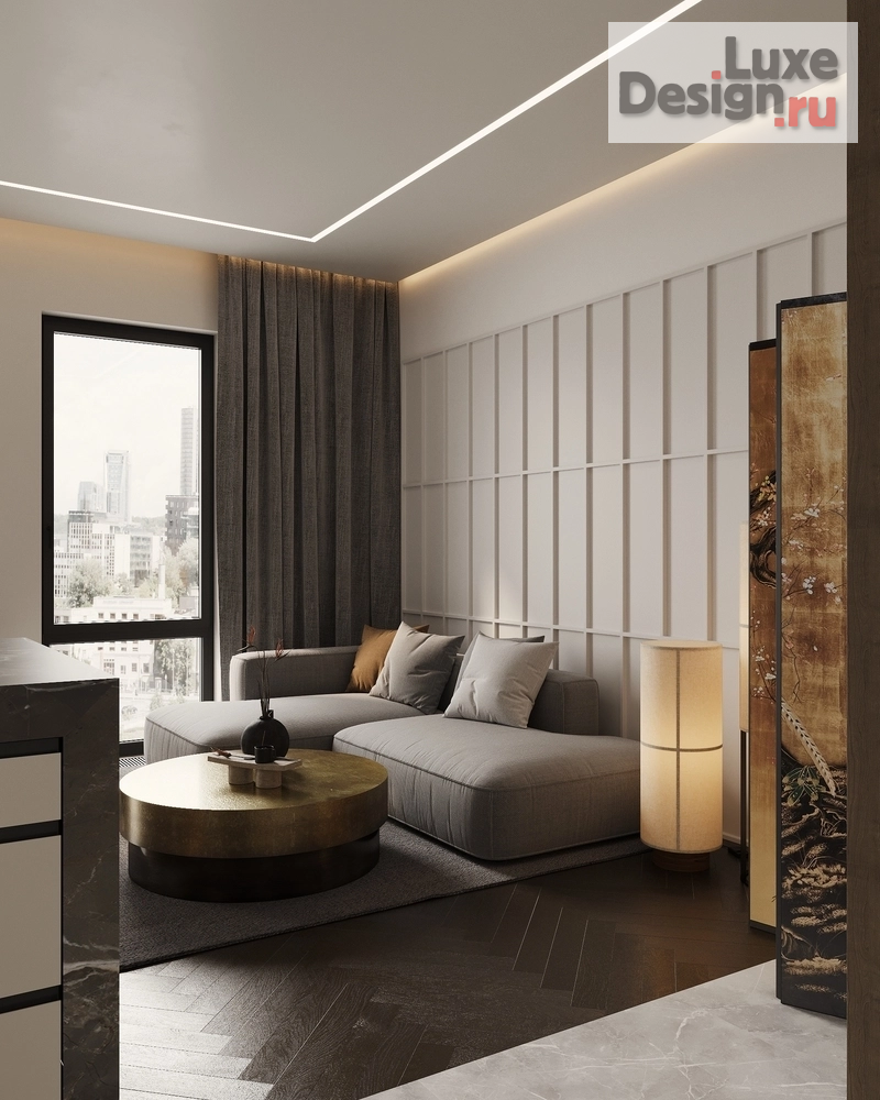 Дизайн интерьера квартиры "IKIGAI - жк Павелецкая сити" (фото 7) от дизайнера LIGHTHOUSE INTERIORS Дизайн интерьера квартиры "IKIGAI - жк Павелецкая сити" (фото 7)