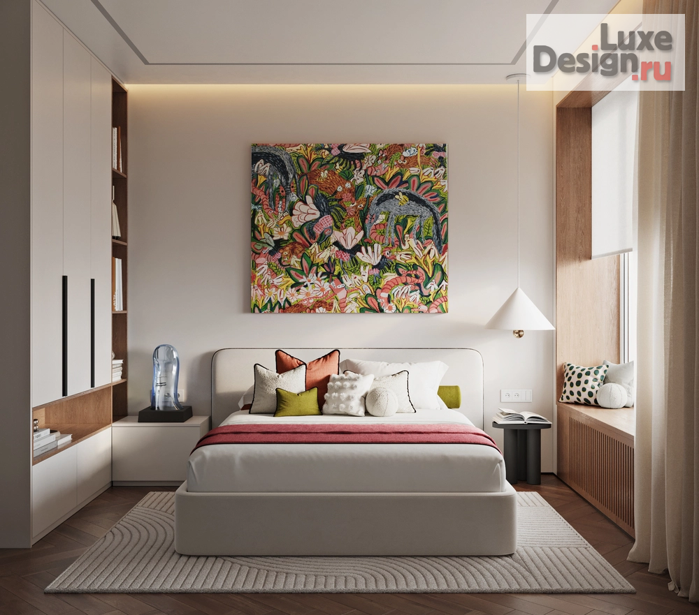 Дизайн интерьера квартиры " ⁠AMOREAMUR - жк Сердце столицы" (фото 16)