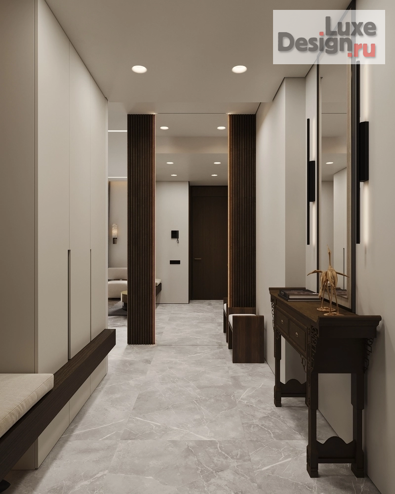 Дизайн интерьера квартиры "IKIGAI - жк Павелецкая сити" (фото 4) от дизайнера LIGHTHOUSE INTERIORS Дизайн интерьера квартиры "IKIGAI - жк Павелецкая сити" (фото 4)