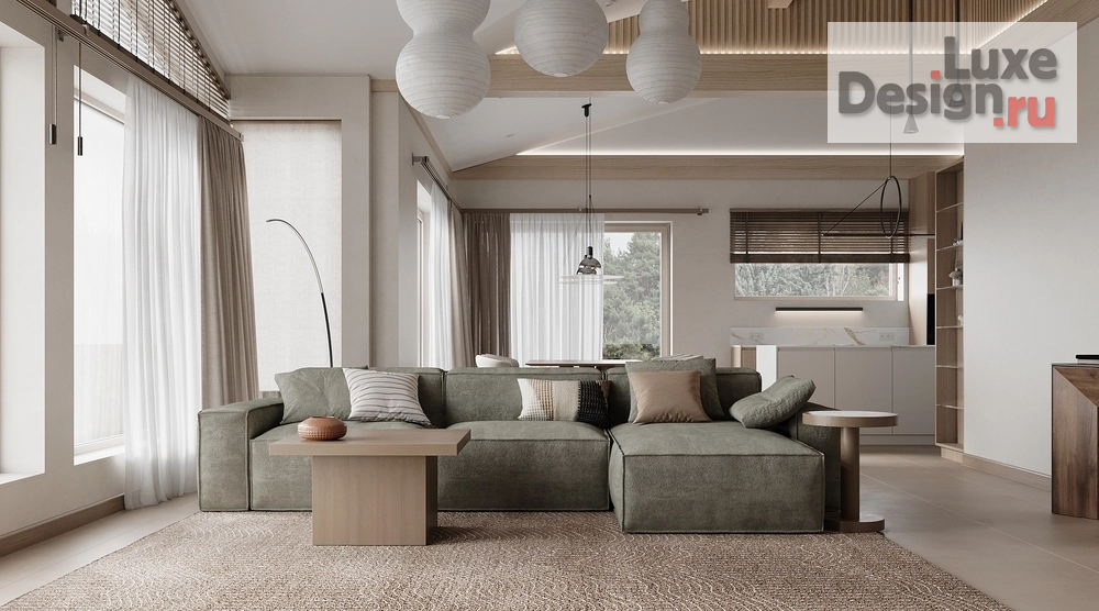 Дизайн интерьера загородного дома " Загородный дом, г.Солнечногорск, д. Бережки" (фото 1)