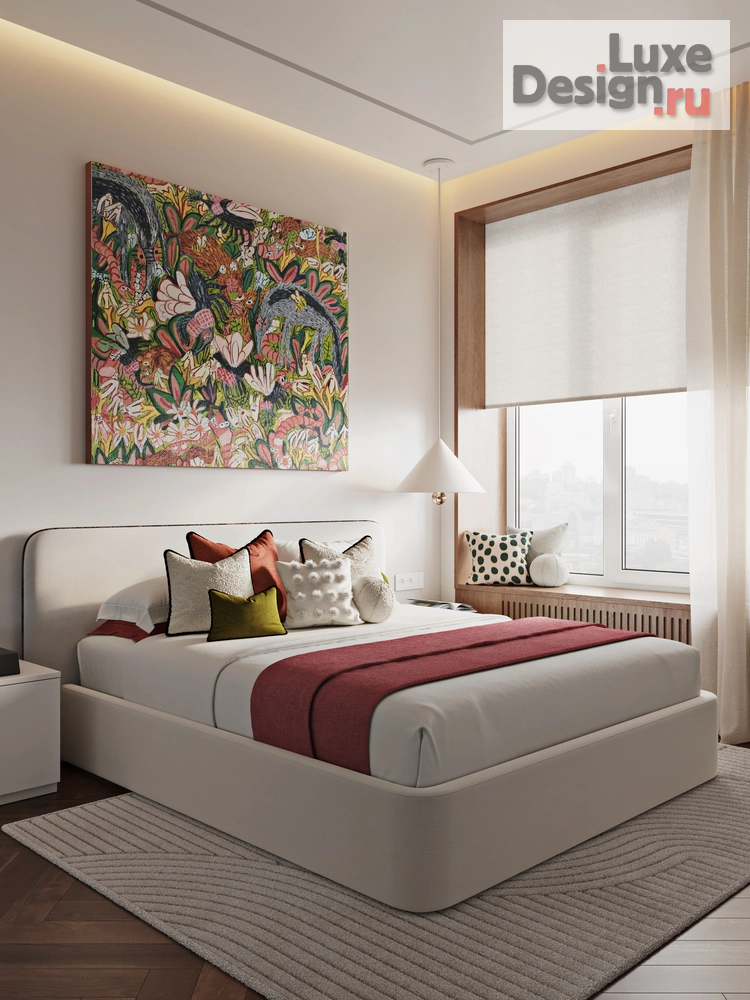 Дизайн интерьера квартиры " ⁠AMOREAMUR - жк Сердце столицы" (фото 17)